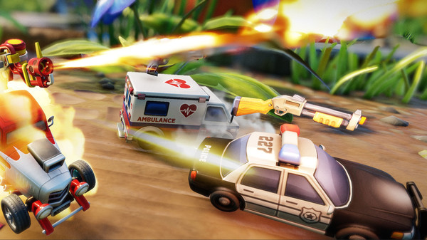 Игра Micro Machines World Series, скриншот