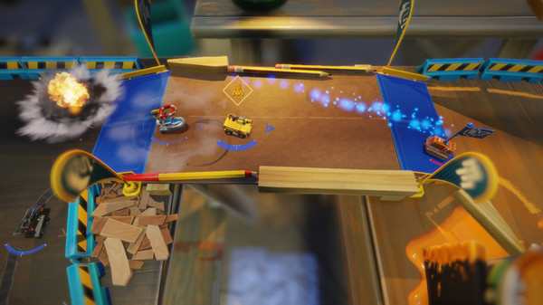 Игра Micro Machines World Series, скриншот