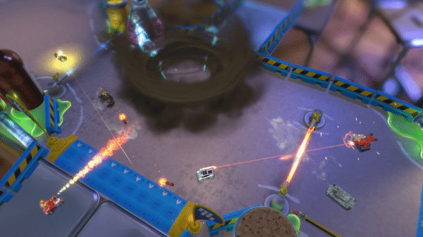Игра Micro Machines World Series, скриншот