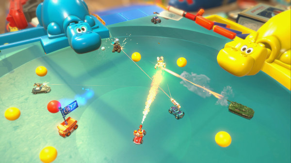 Игра Micro Machines World Series, скриншот