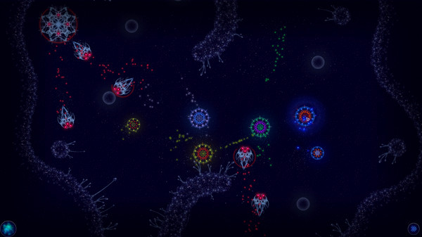 Игра Microcosmum: survival of cells - Campaign "Aliens", скриншот