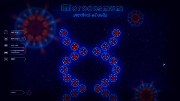 Игра Microcosmum: survival of cells - Campaign "Mutations", скриншот