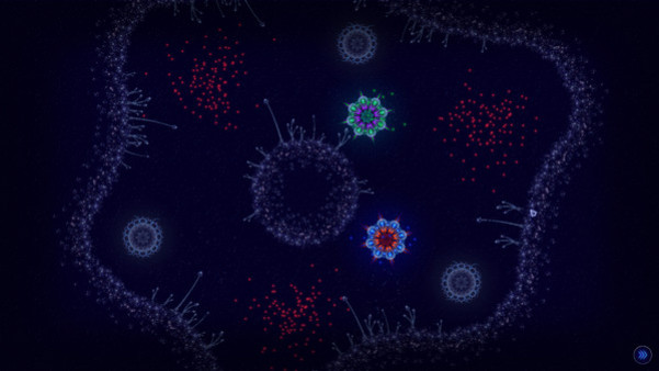 Игра Microcosmum: survival of cells - Campaign "Mutations", скриншот
