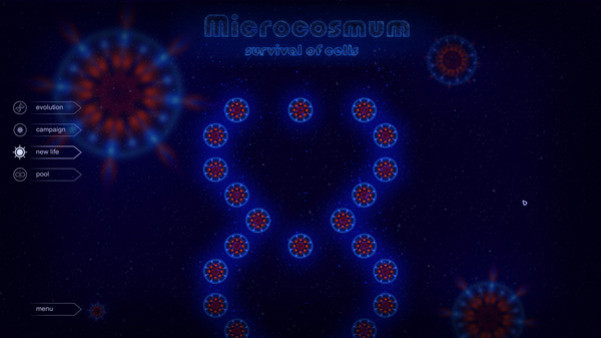 Игра Microcosmum: survival of cells - Campaign "New life", скриншот