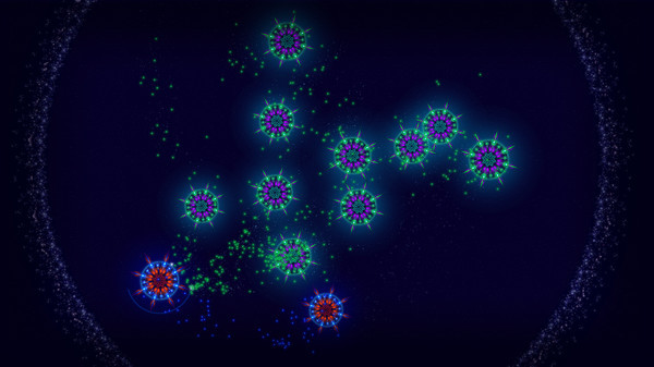 Игра Microcosmum: survival of cells - Random levels, скриншот