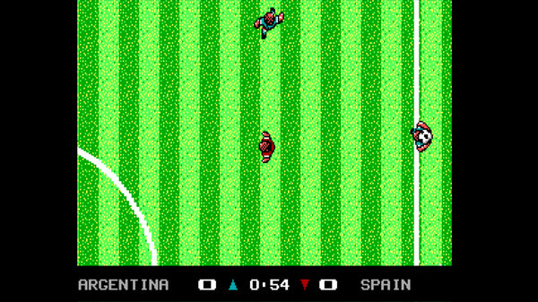 Игра MicroProse Soccer, скриншот