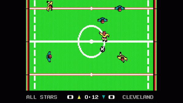 Игра MicroProse Soccer, скриншот