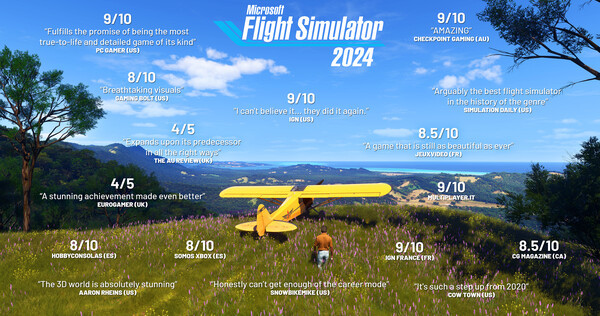 Игра Microsoft Flight Simulator 2024, скриншот