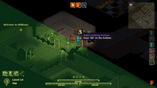 Игра MidBoss, скриншот