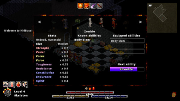 Игра MidBoss, скриншот