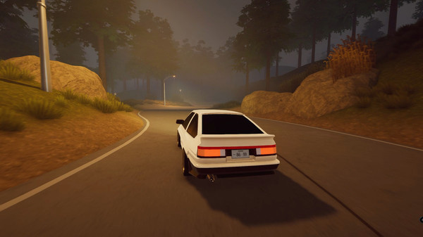 Игра Midnight Driver, скриншот