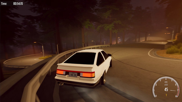 Игра Midnight Driver, скриншот