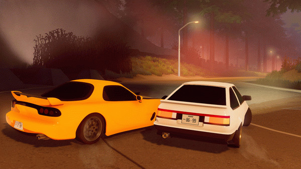 Игра Midnight Driver, скриншот