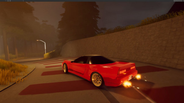 Игра Midnight Driver, скриншот