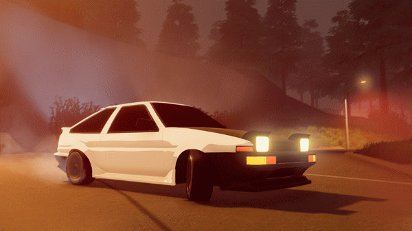 Игра Midnight Driver, скриншот