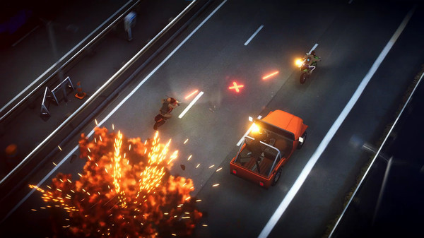 Игра Midnight Fight Express, скриншот