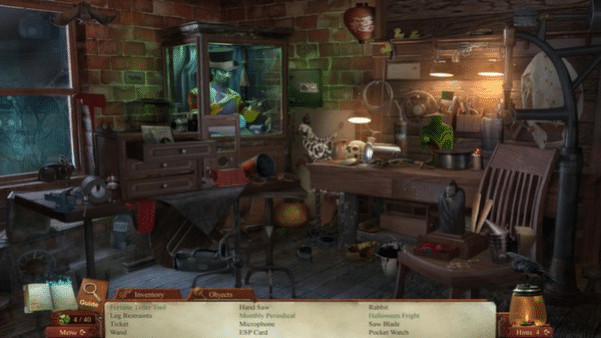 Игра Midnight Mysteries 4: Haunted Houdini, скриншот
