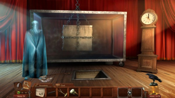 Игра Midnight Mysteries 4: Haunted Houdini, скриншот