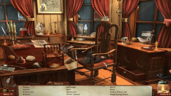 Игра Midnight Mysteries: Salem Witch Trials, скриншот
