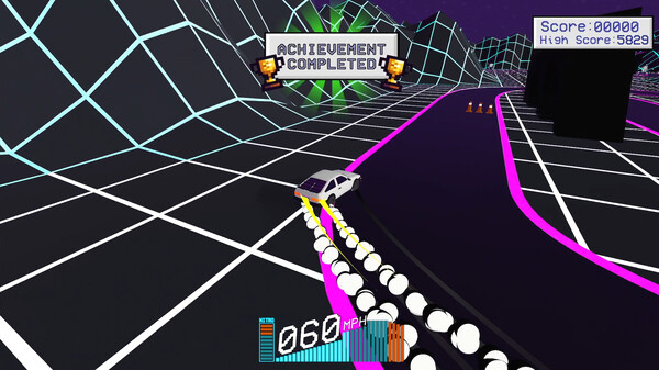 Игра Midnight Racer, скриншот
