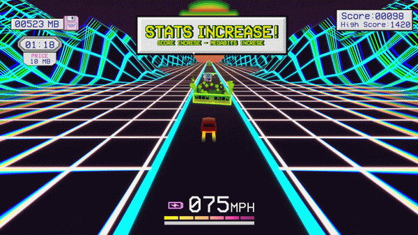 Игра Midnight Racer, скриншот