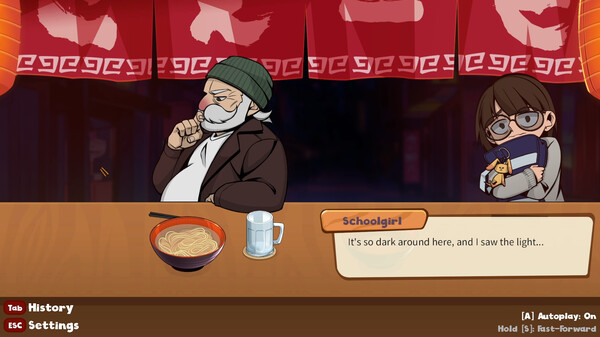 Игра Midnight Ramen, скриншот