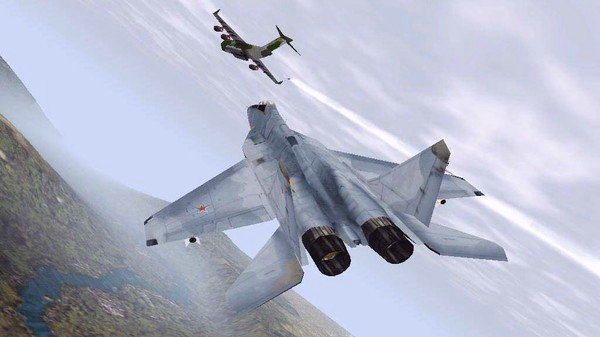 Игра MiG-29 Fulcrum, скриншот