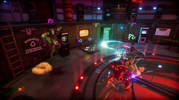 Игра Mighty Fight Federation, скриншот