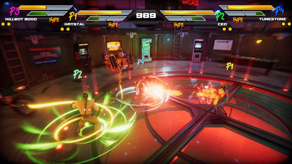 Игра Mighty Fight Federation, скриншот