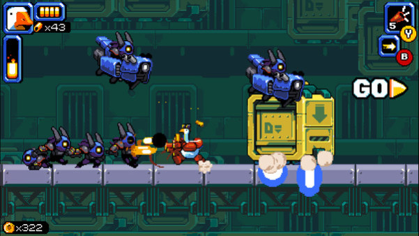 Игра Mighty Goose, скриншот