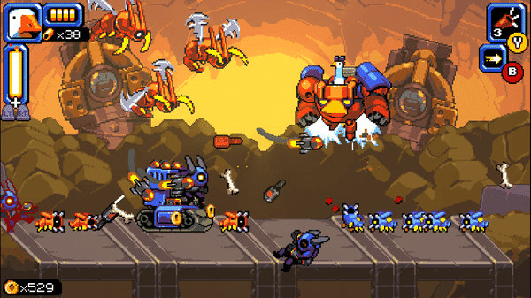 Игра Mighty Goose, скриншот