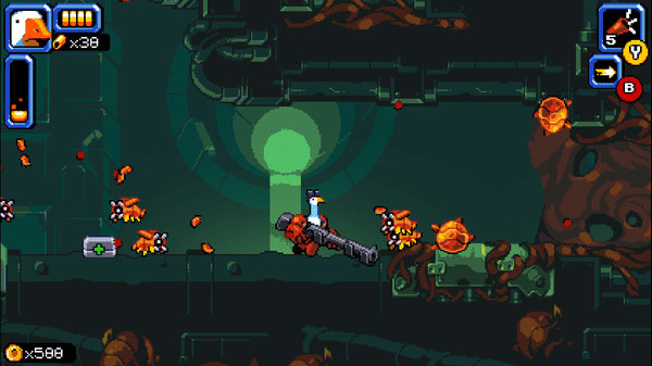 Игра Mighty Goose, скриншот