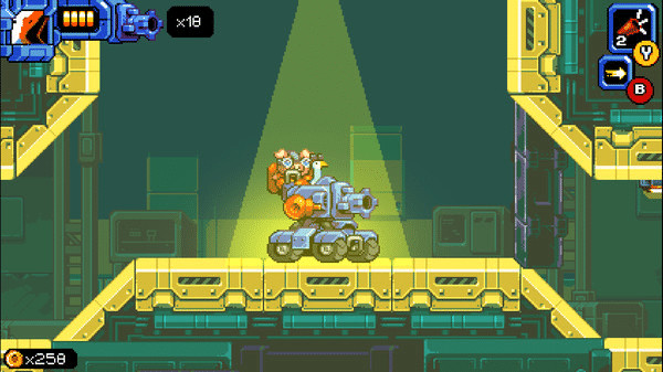 Игра Mighty Goose, скриншот