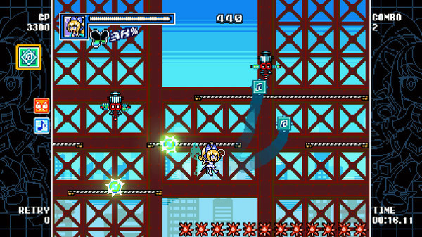 Игра MIGHTY GUNVOLT BURST - Character Set: Heroines, скриншот