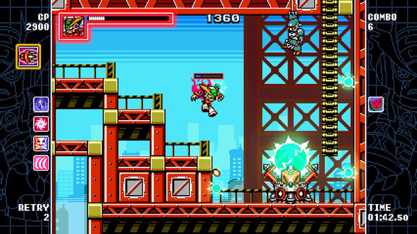 Игра MIGHTY GUNVOLT BURST - Character Set: Rivals, скриншот