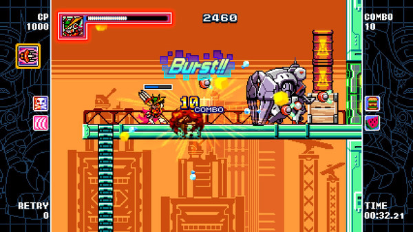 Игра MIGHTY GUNVOLT BURST - Character Set: Rivals, скриншот