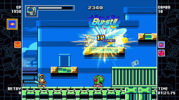 Игра MIGHTY GUNVOLT BURST, скриншот