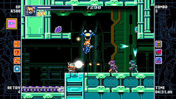 Игра MIGHTY GUNVOLT BURST, скриншот