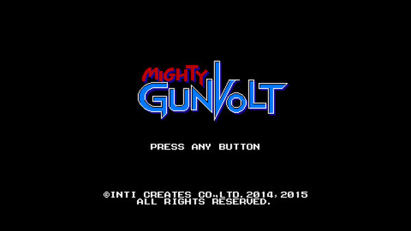Игра Mighty Gunvolt, скриншот