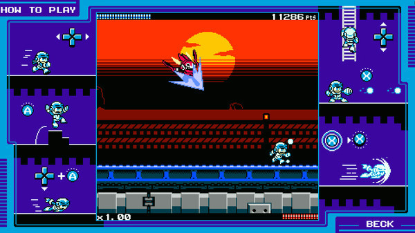 Игра Mighty Gunvolt, скриншот