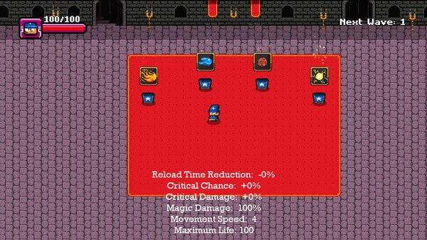 Игра Mighty Mage, скриншот