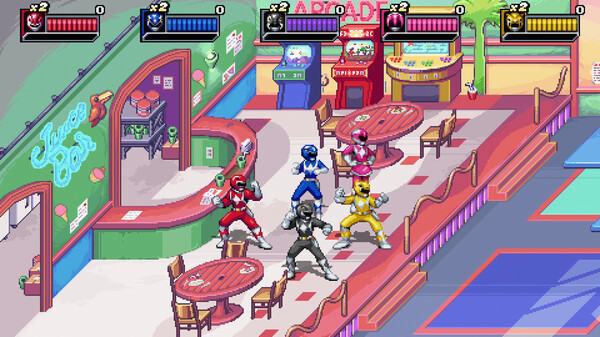Игра Mighty Morphin Power Rangers: Rita's Rewind, скриншот