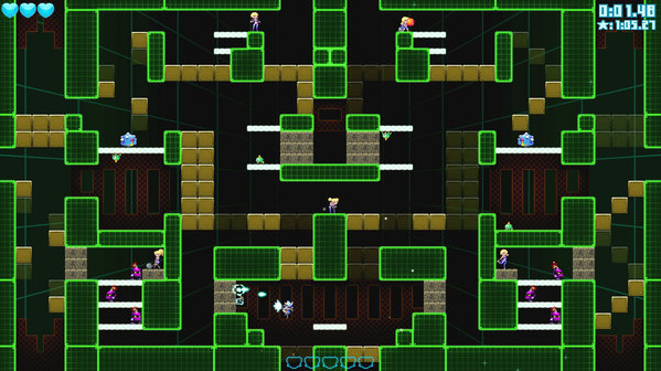Игра Mighty Switch Force! Academy, скриншот