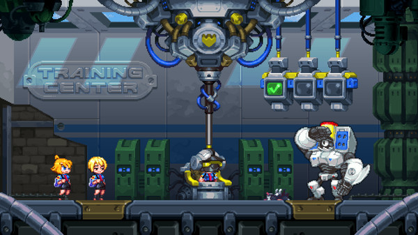 Игра Mighty Switch Force! Academy, скриншот