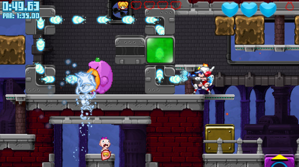 Игра Mighty Switch Force! Collection, скриншот