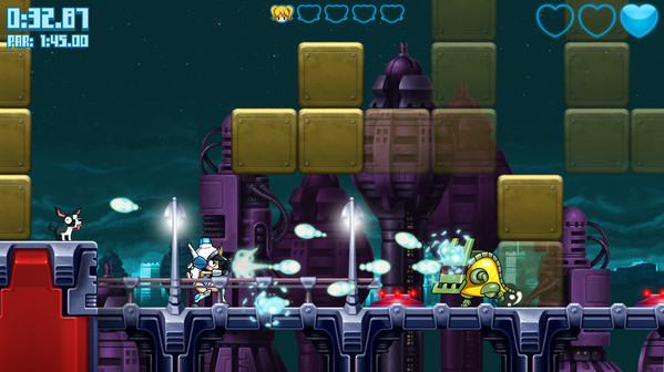 Игра Mighty Switch Force! Hyper Drive Edition, скриншот