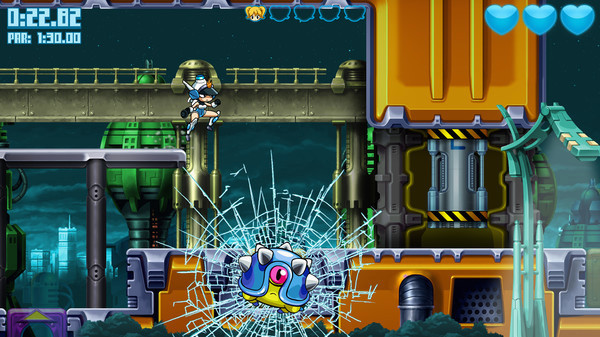 Игра Mighty Switch Force! Hyper Drive Edition, скриншот