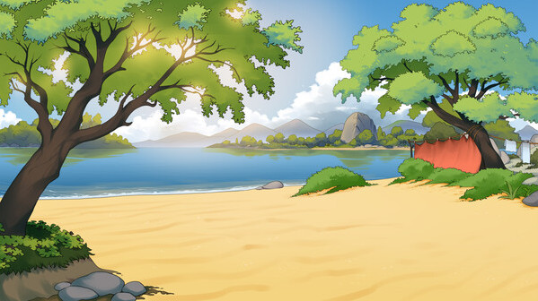 Игра MILF's Plaza - Beach Episode, скриншот