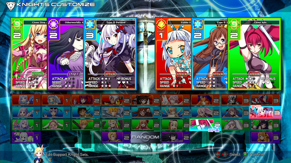 Игра Million Arthur: Arcana Blood, скриншот