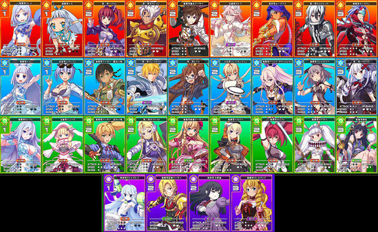 Игра Million Arthur: Arcana Blood, скриншот